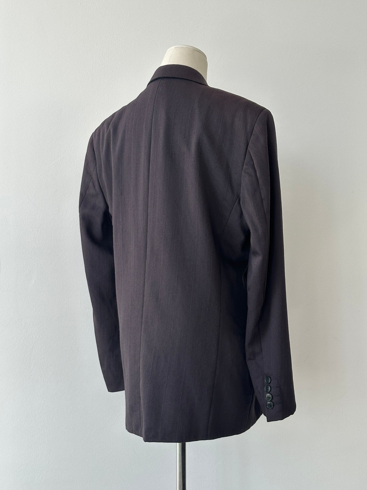 Christian Dior 1990s Pure Wool Double Breasted Blazer - M