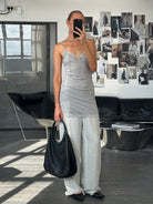 Italian Vintage 1990s Lace Sheer Mini Slip Dress - S - SYLK