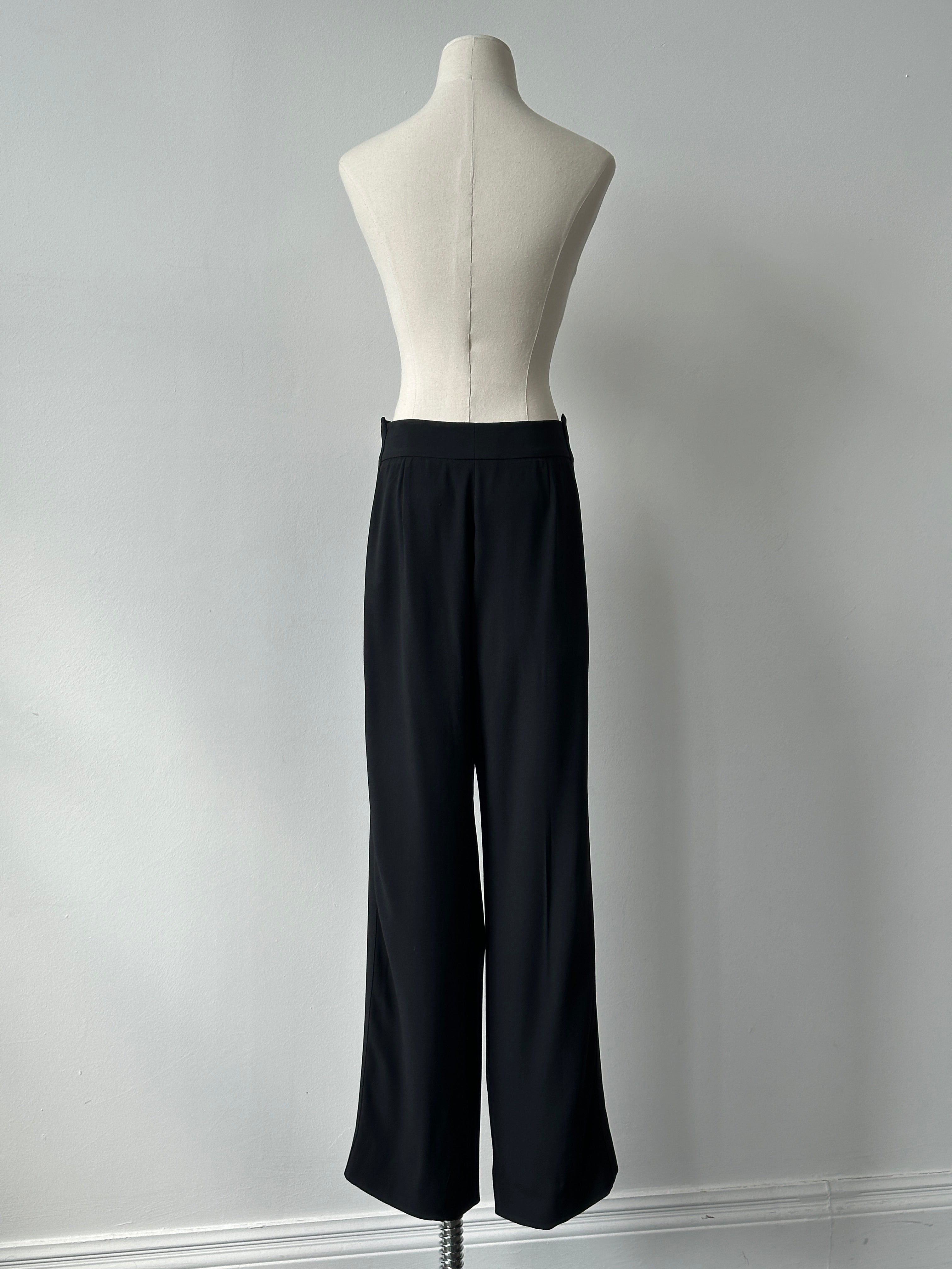 Emporio Armani 1990s Wide Leg Tailored Trouser - W26