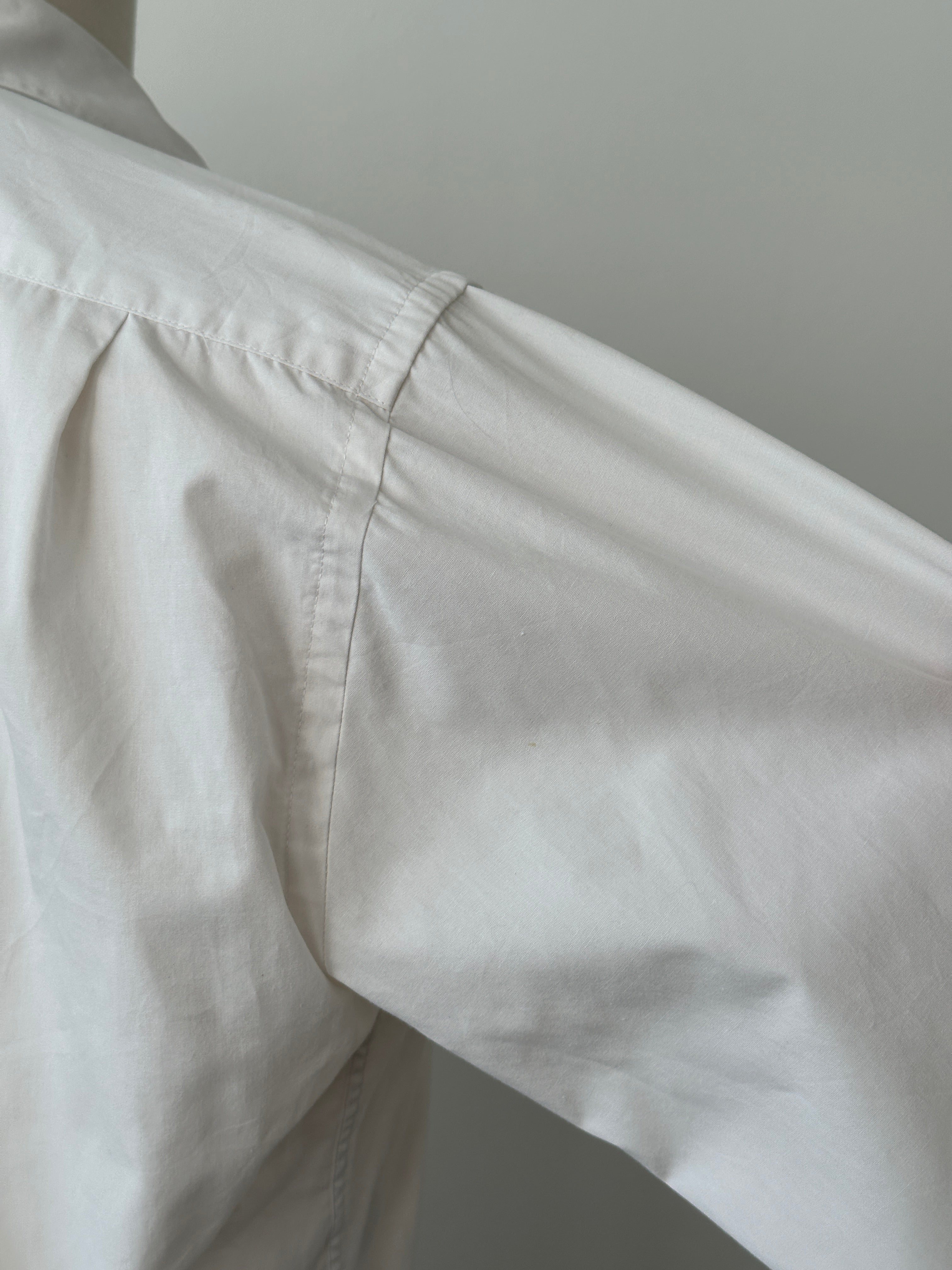 Yves Saint Laurent Pour Homme 2000s Cotton Logo Shirt -