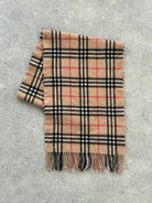 Burberry Pure Cashmere Nova Check Scarf - SYLK