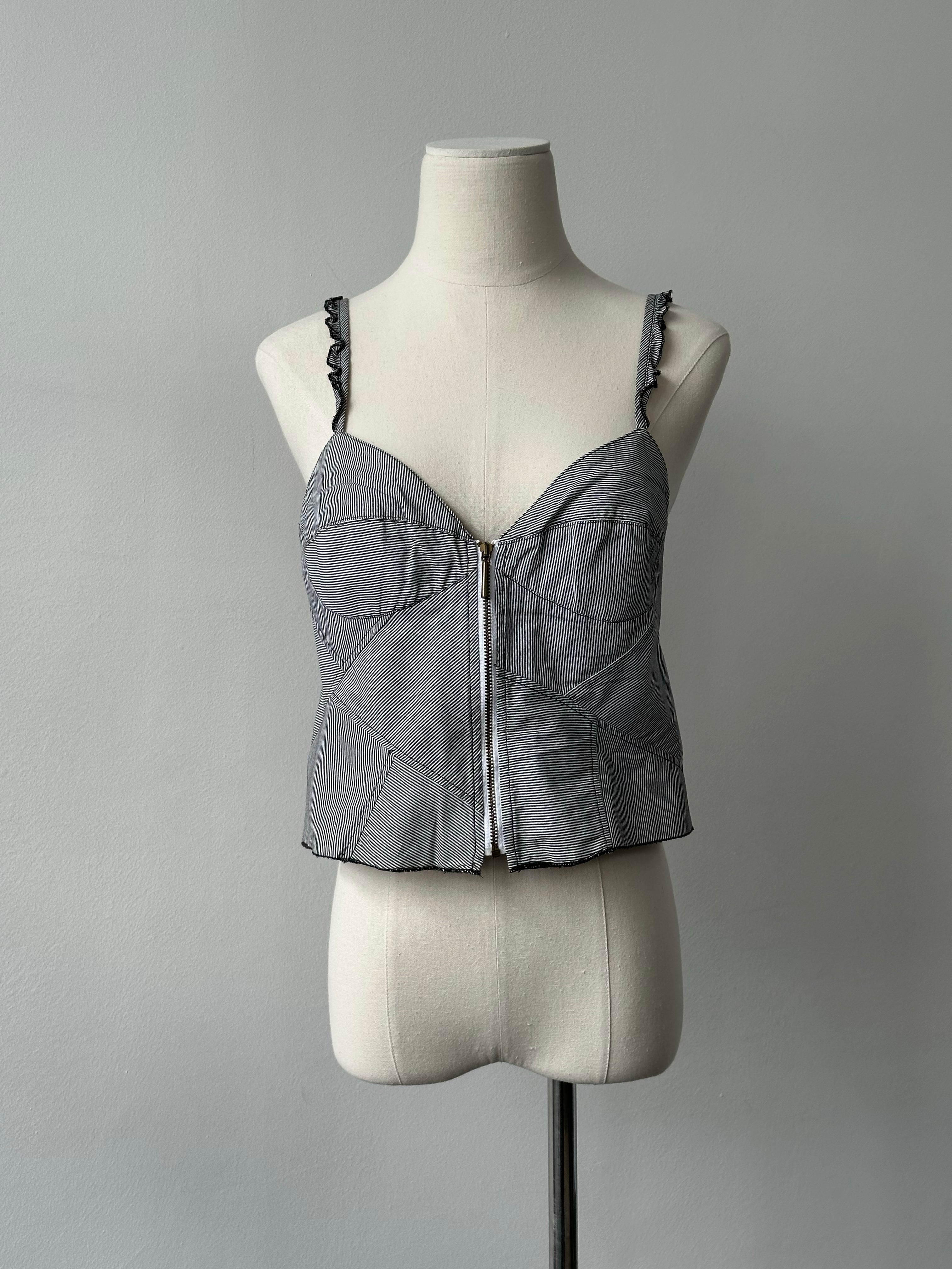 Armani Jeans 1990s Pure Cotton Top - S/M