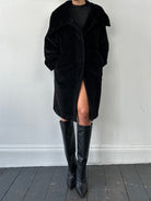 Max Mara Alpaca Virgin Wool Teddy Coat - M/L - SYLK