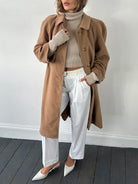 Burberry Wool Camel Hair Coat - L - SYLK