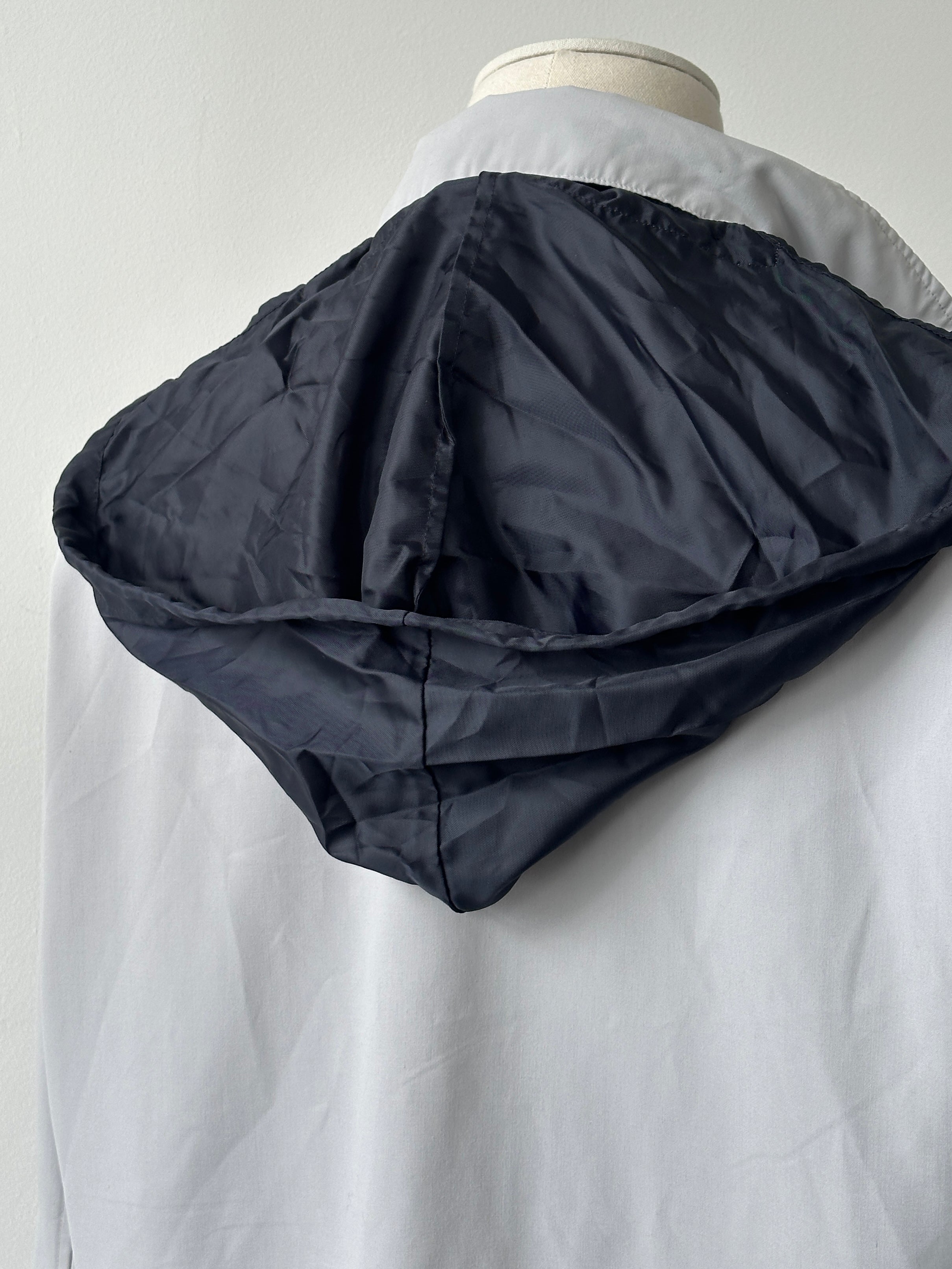 Yves Saint Laurent Pour Homme 1990s Hooded Logo Jacket - M-L