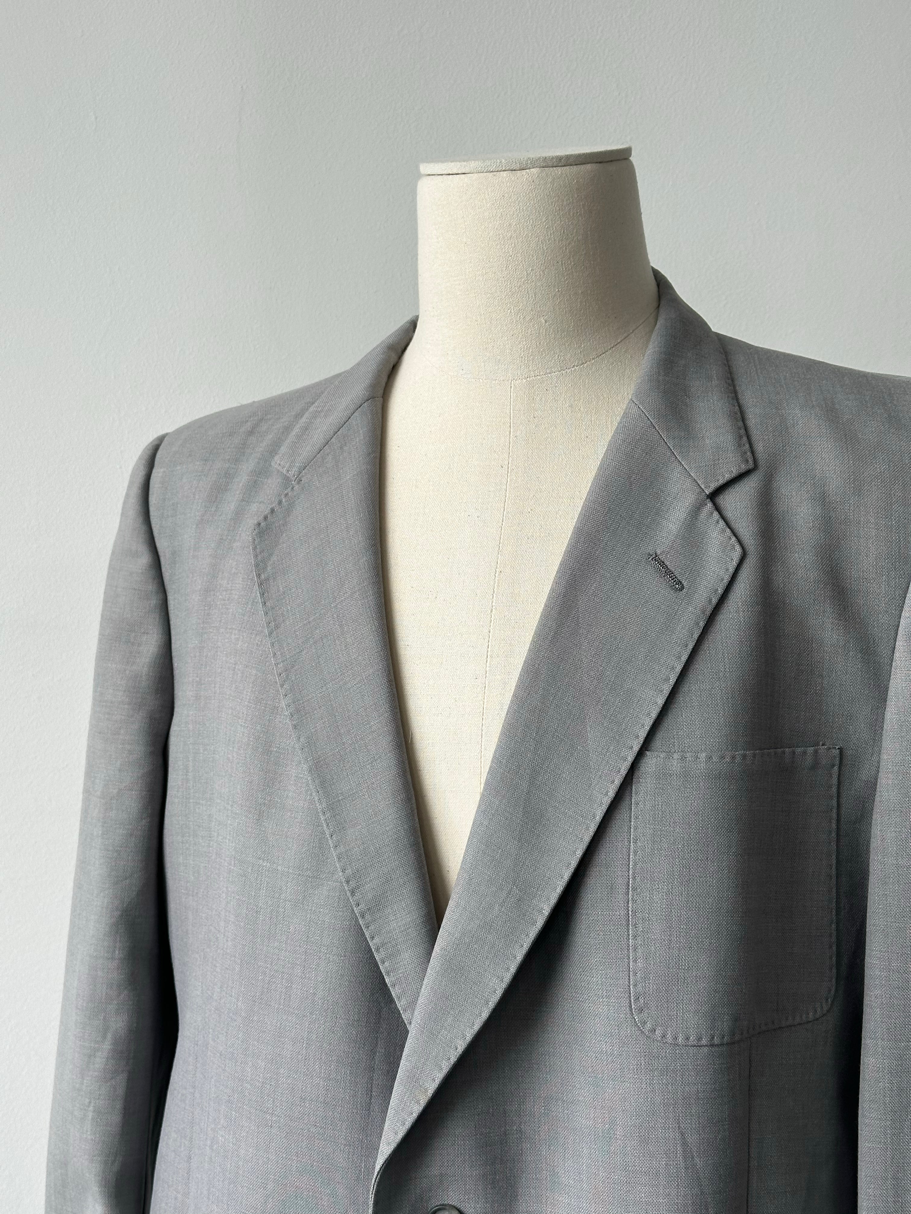 Christian Dior Monsieur 1990s Wool Single Breasted Blazer - 46R