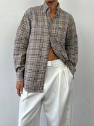 Burberry Nova Check Pure Cotton Shirt - L - SYLK