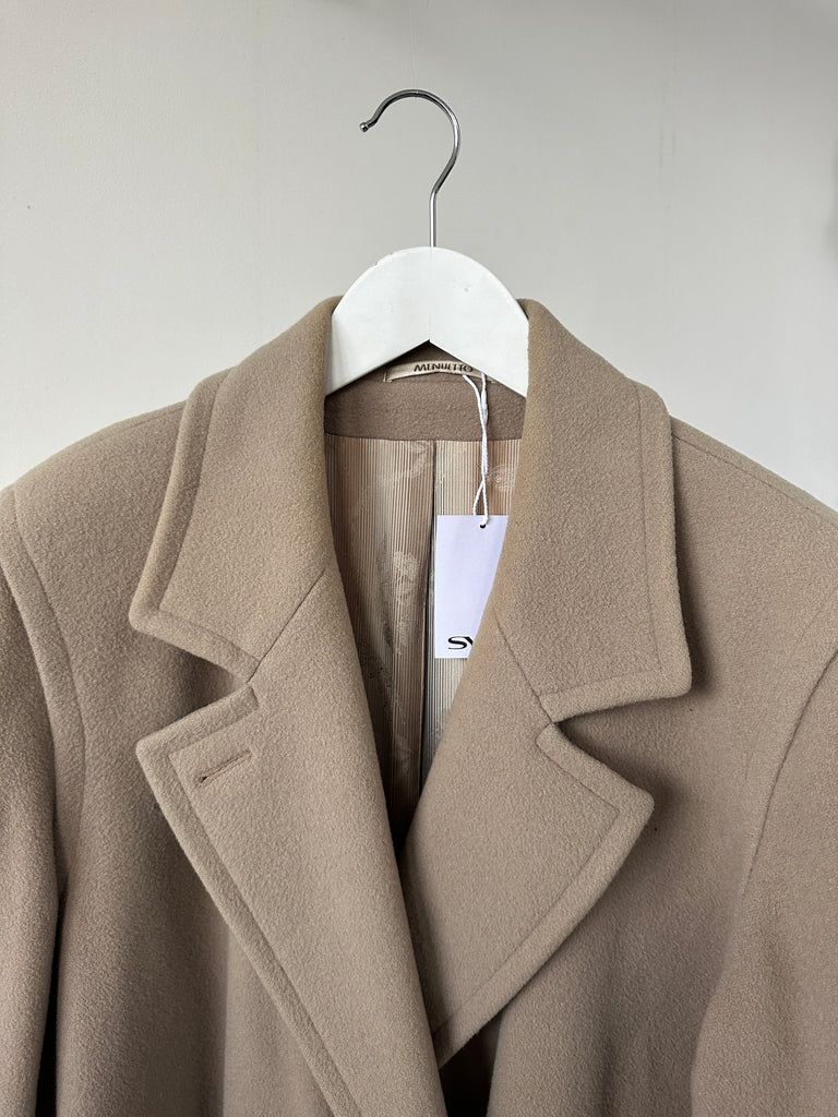 Vintage Wool Cashmere Double Breasted Coat - M - SYLK