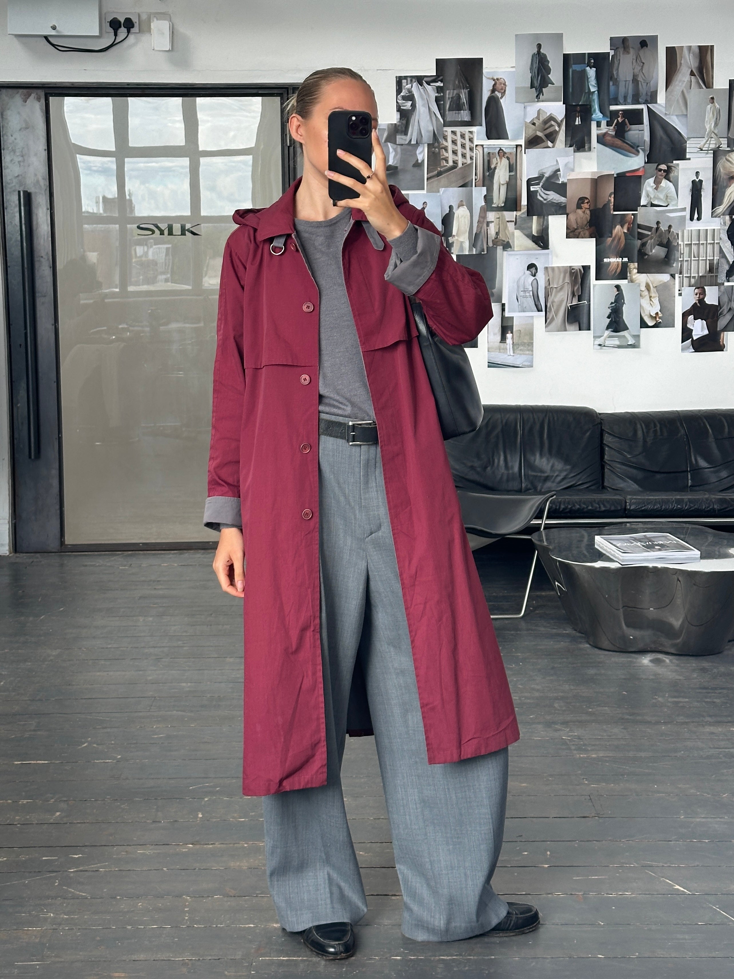 London Fog 1980s Double Breasted Trench Coat - M - SYLK