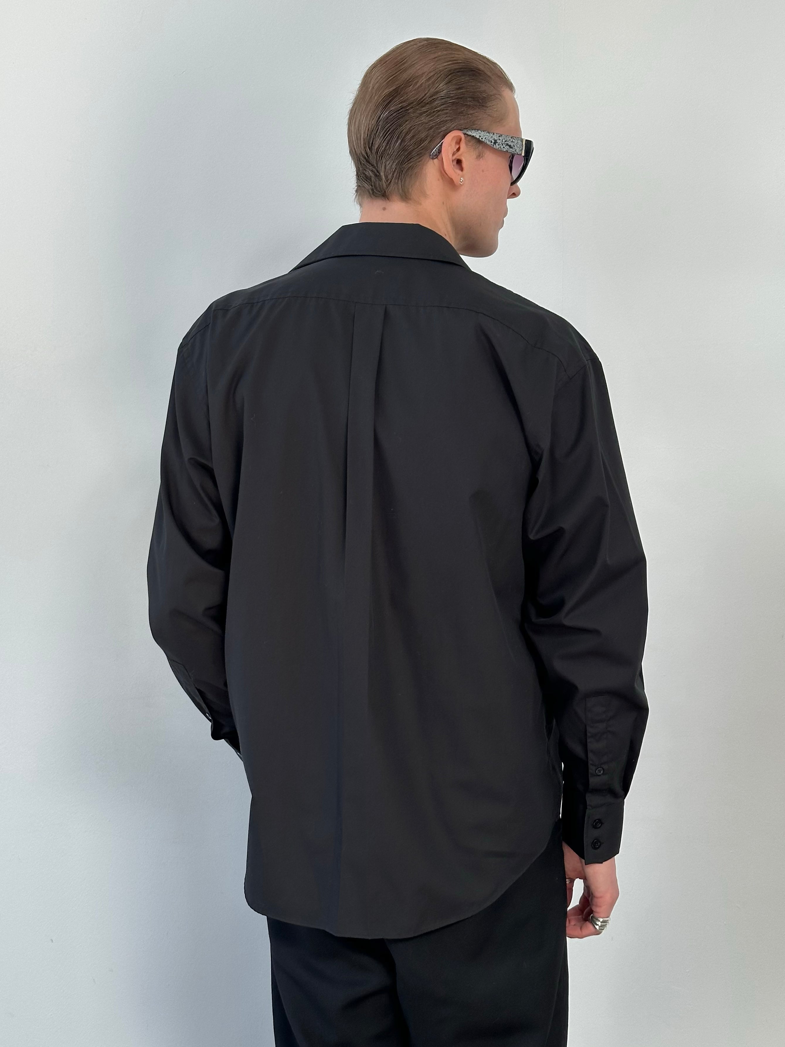 Yves Saint Laurent 1990s Cotton Woven Shirt - M/L