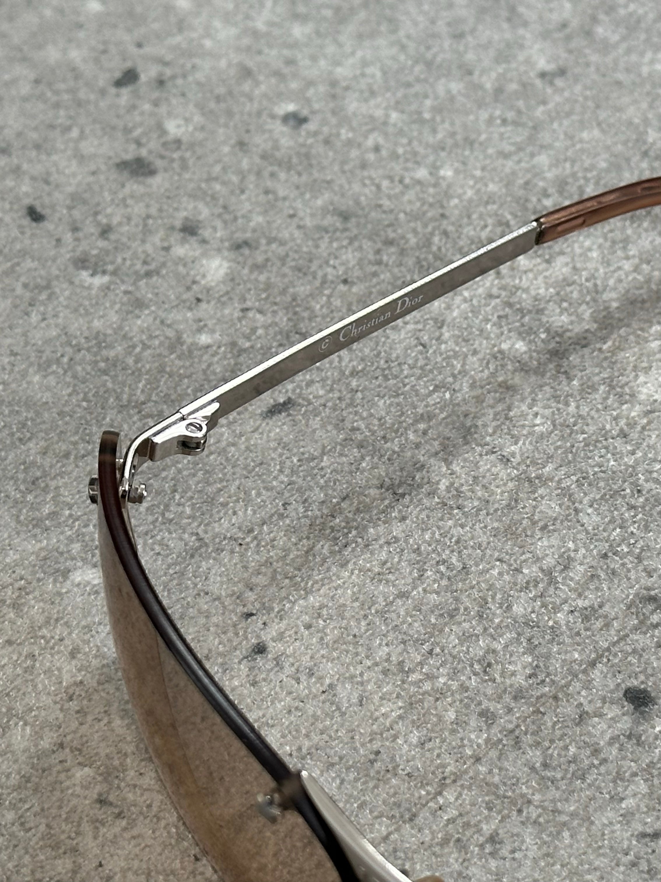 Christian Dior 2000s Minipop Rimless Star Sunglasses