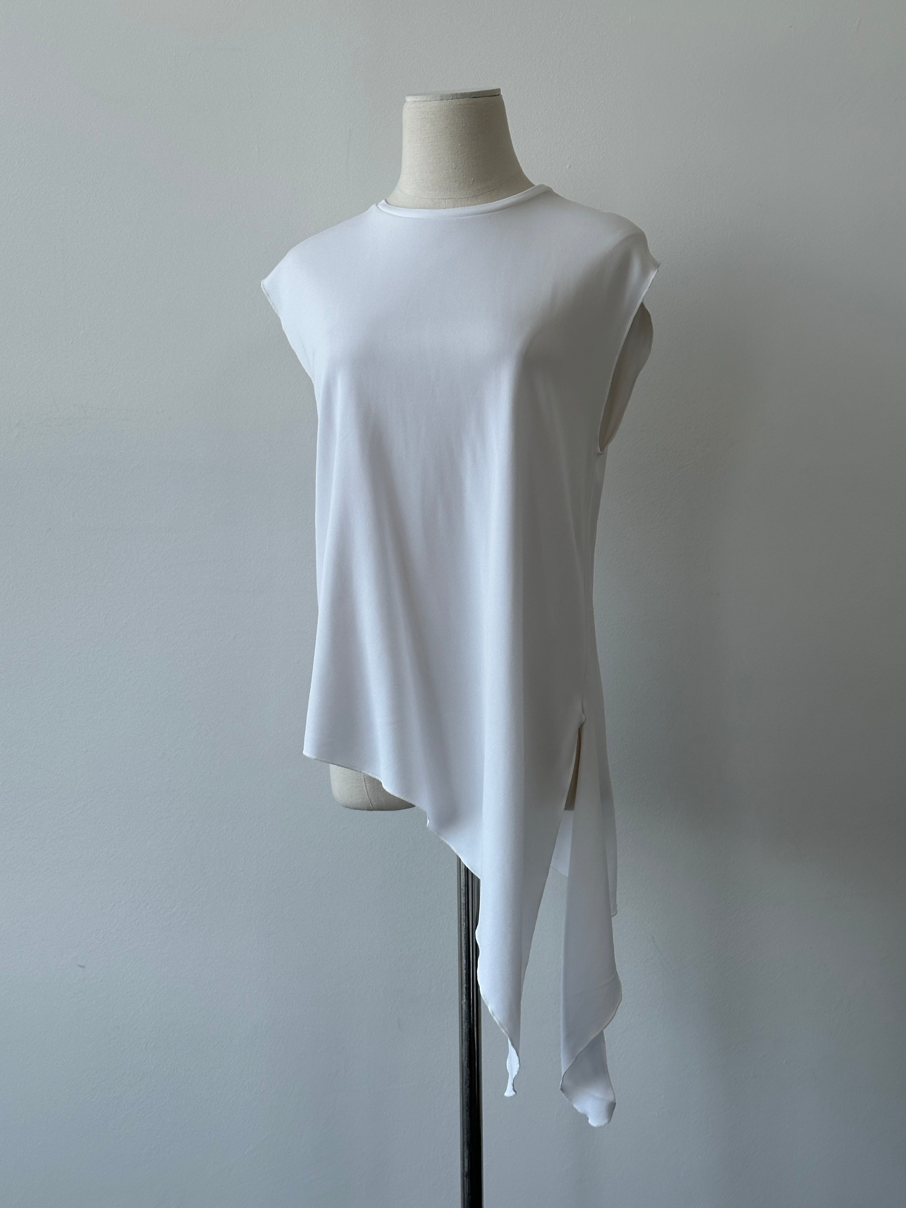 Joseph Minimal Asymmetric Sleeveless Top - S