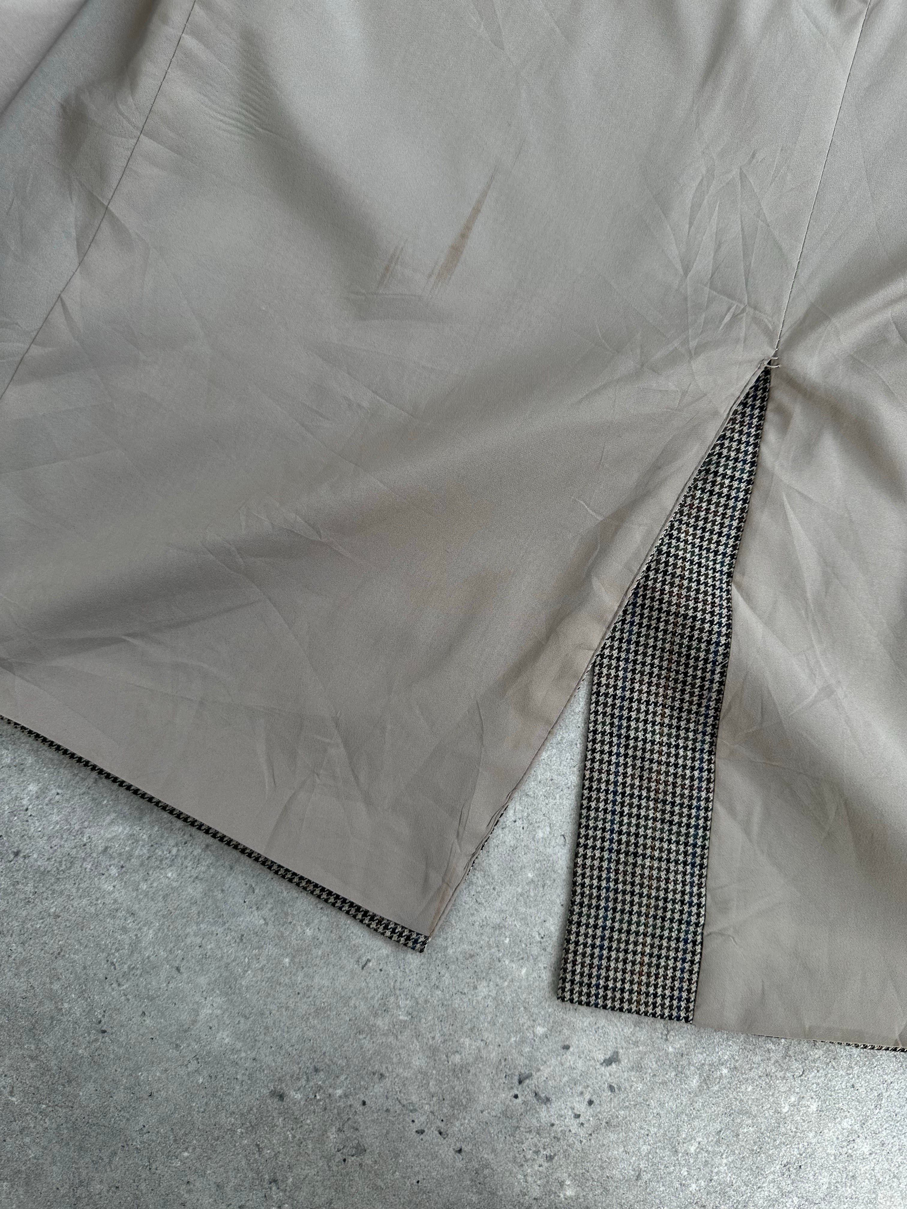 Ralph Lauren 1990s Pure Wool Houndstooth Blazer - 44R