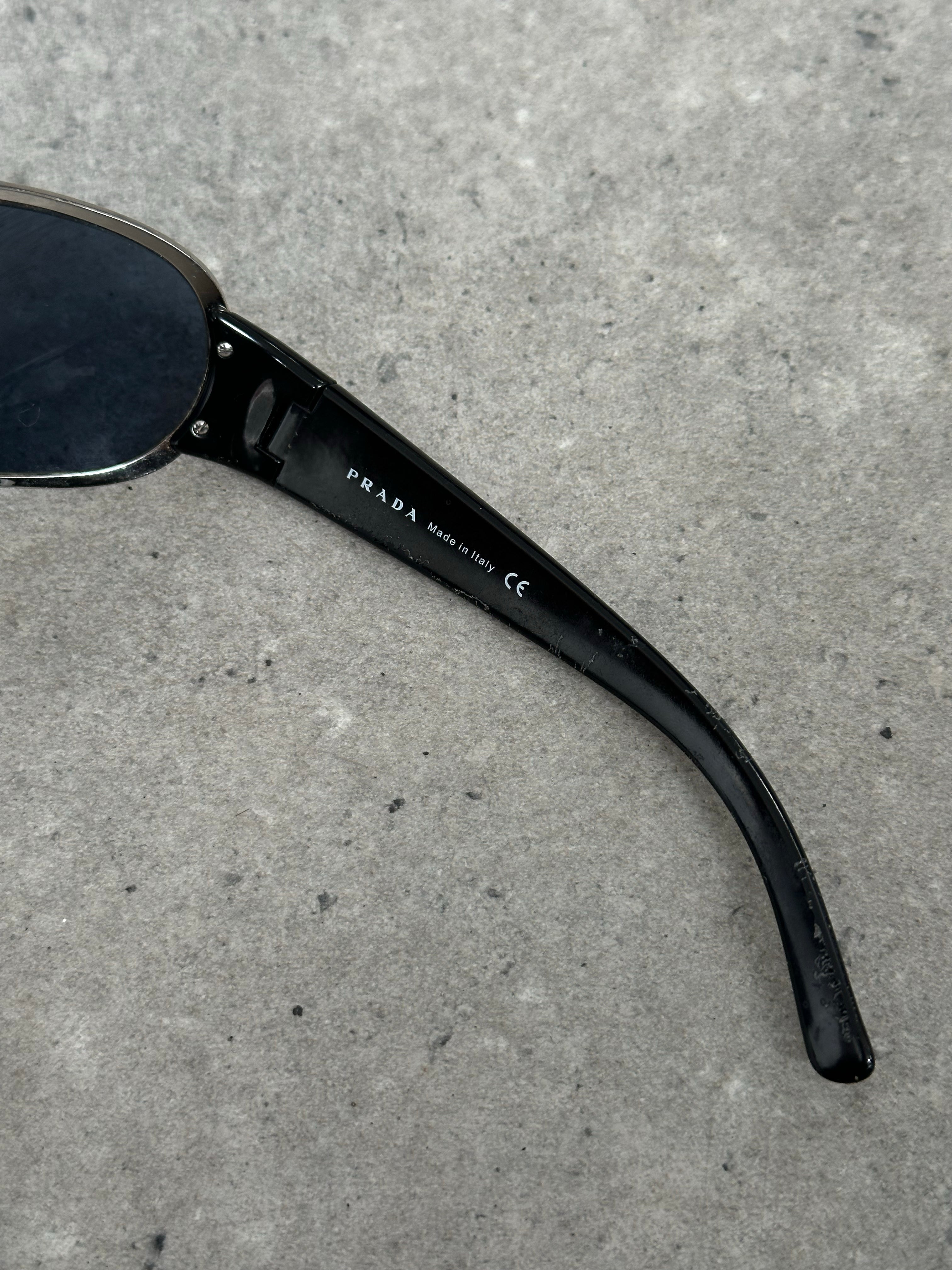 Prada 2000s Aviator Shield Sunglasses