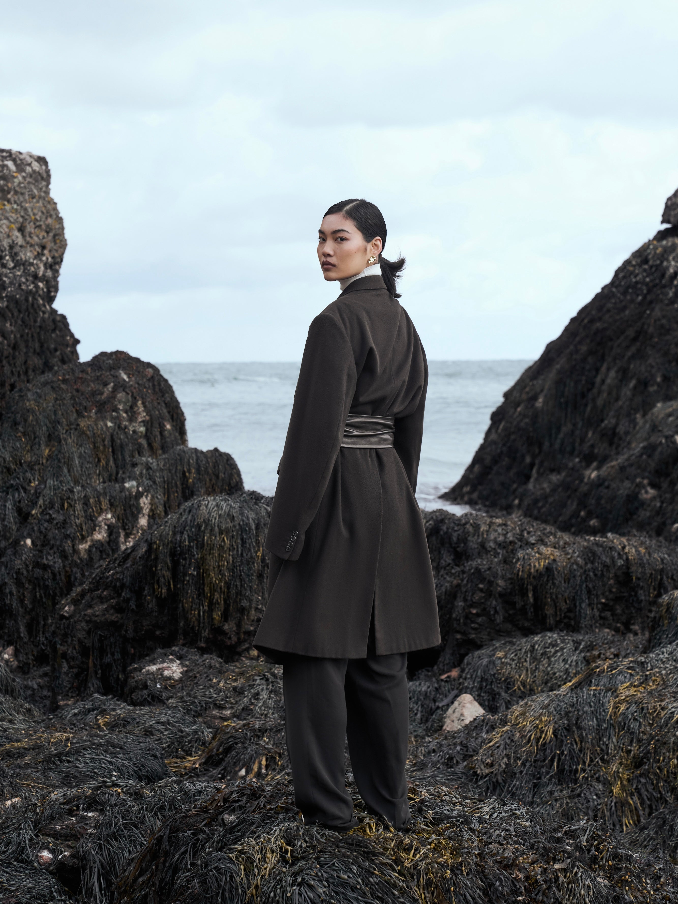 Christian Dior Wool Cashmere Double Breasted Coat - XL | SYLK