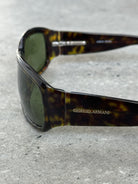 Giorgio Armani Tortoiseshell Rectangle Sunglasses - SYLK