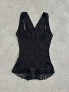 Vintage 2000s Sheer Lace Bodysuit - XS/S - SYLK