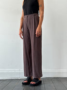 Max Mara Pure Silk Wide Leg High Waisted Trousers - W28 - SYLK