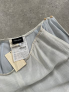 Giorgio Armani 1999 Wide Leg Linen Trousers - W28-30 - SYLK