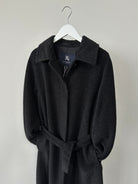 Burberry Wool Cashmere Single Breasted Concealed Placket Coat - S/M - SYLK