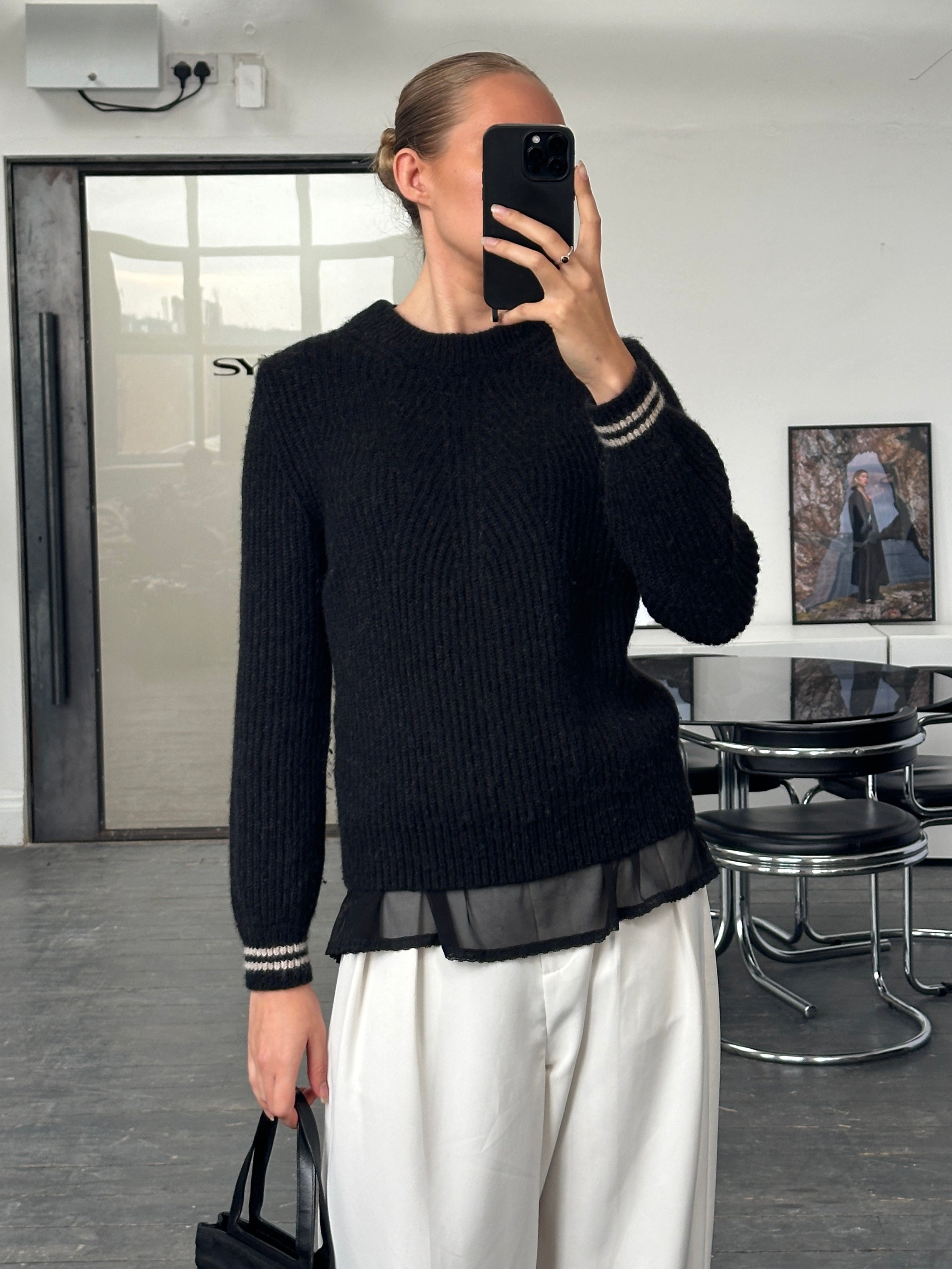 Emporio Armani AW21 Wool Alpaca Knitted Jumper - S - SYLK