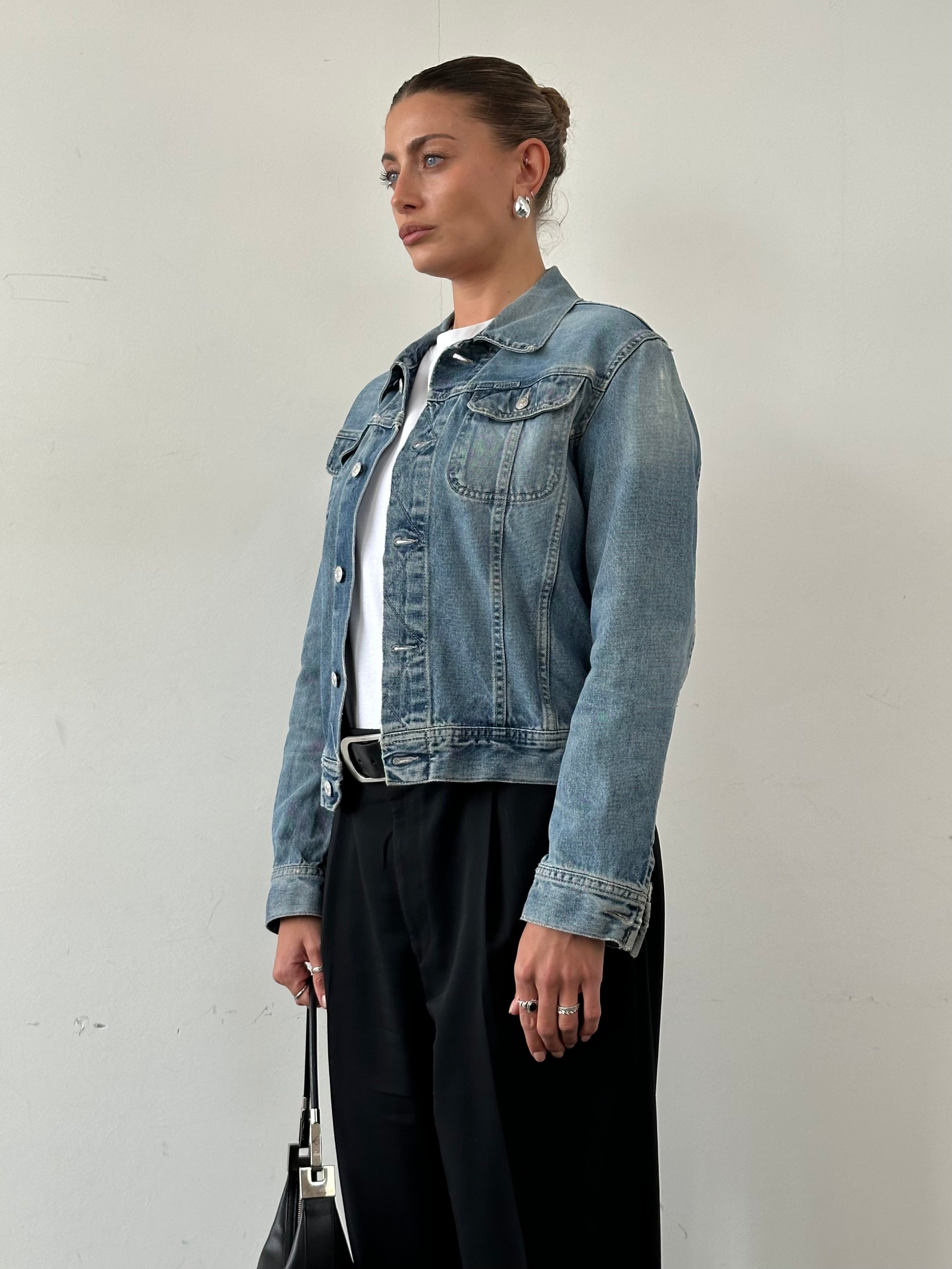 Diesel Fitted Denim Jacket - S - SYLK