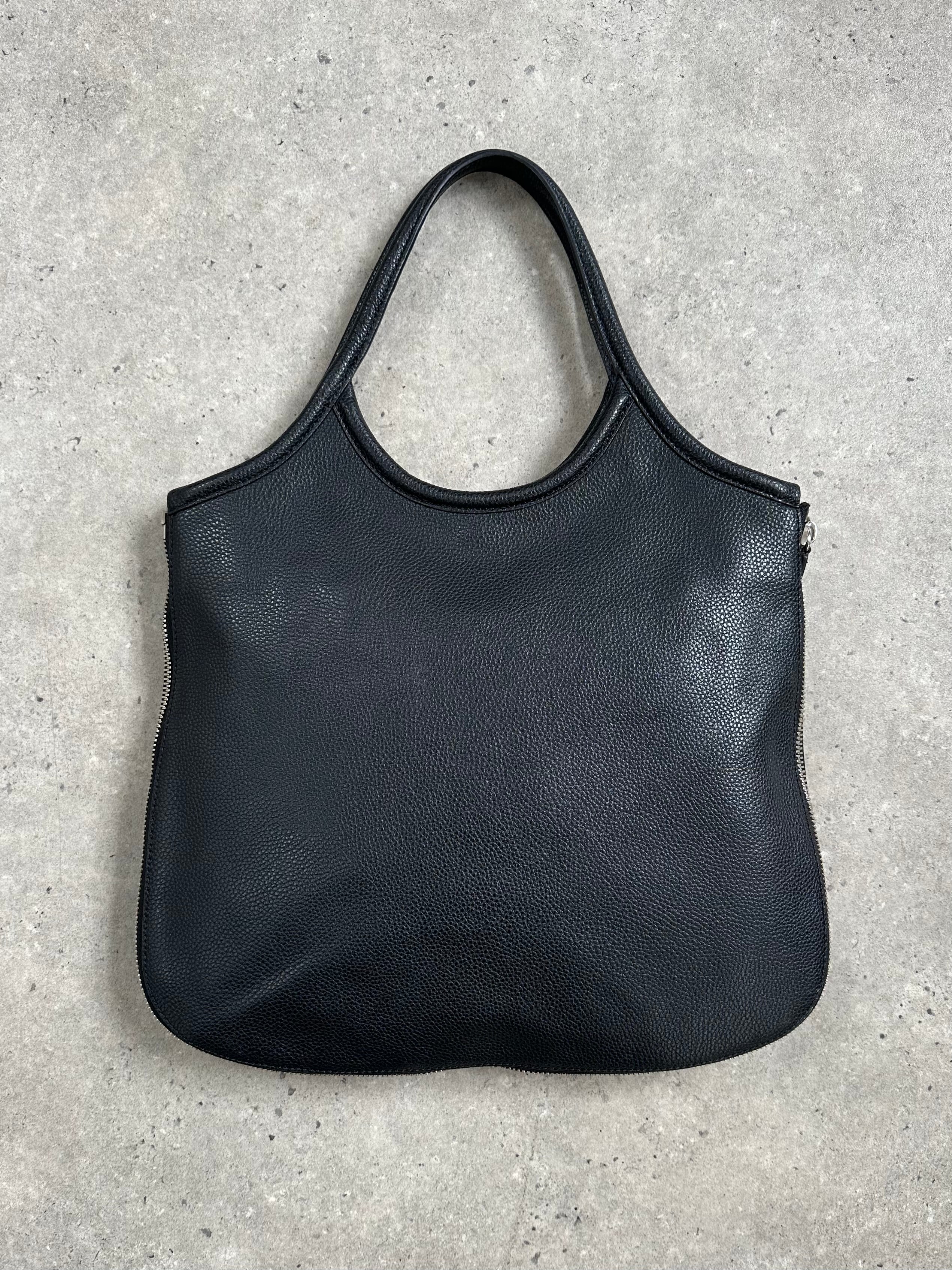 Emporio Armani 1990s Leather Shoulder Bag | SYLK