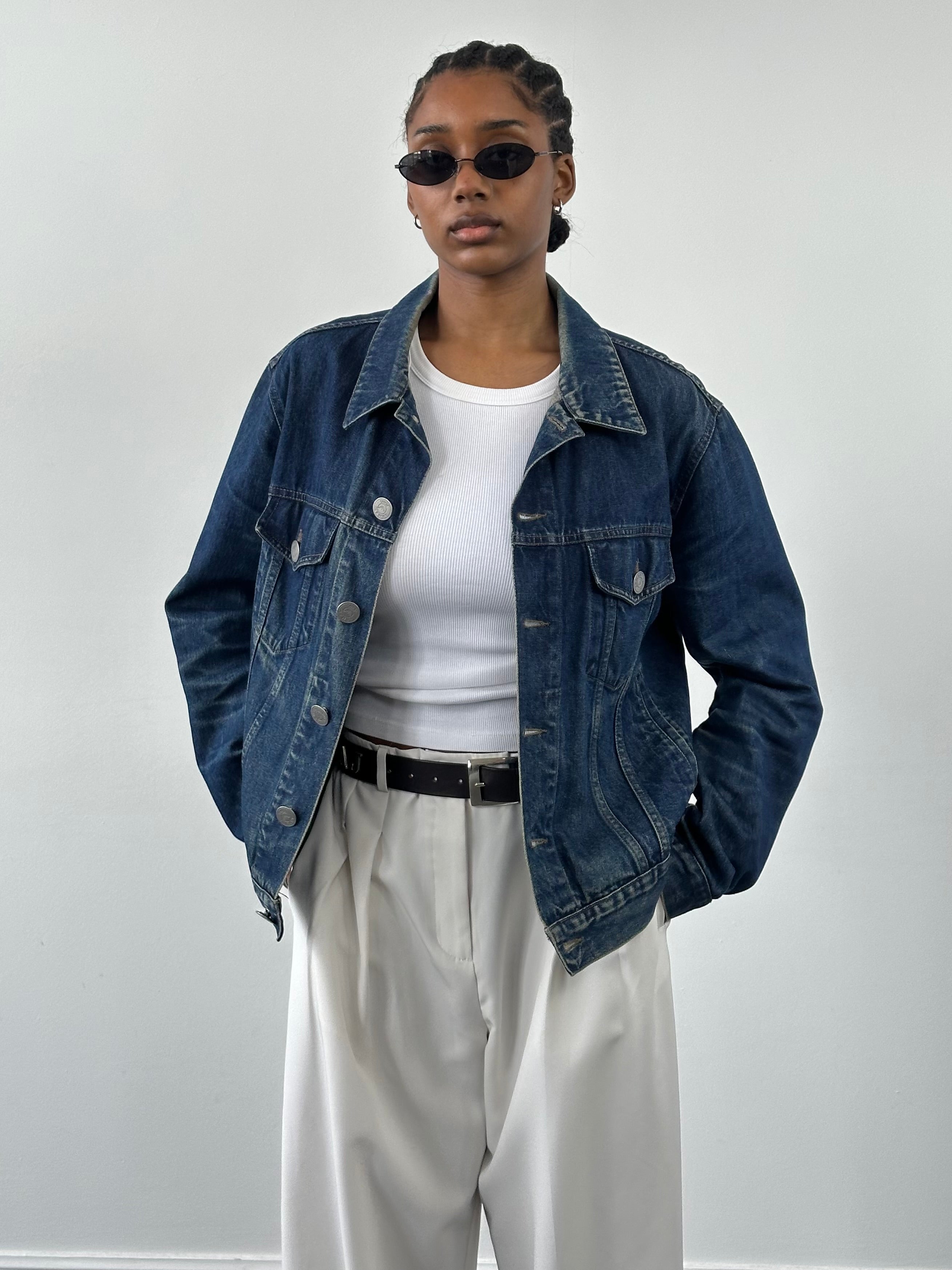 新品　 Jeans 90S DENIM JACKET M Vintage Denim Jackets