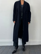 British Vintage Wool Cashmere Coat - M - SYLK