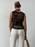 Vintage Crochet Waistcoat - M - SYLK