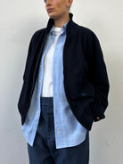 Burberry Wool Logo Bomber Jacket - M - SYLK