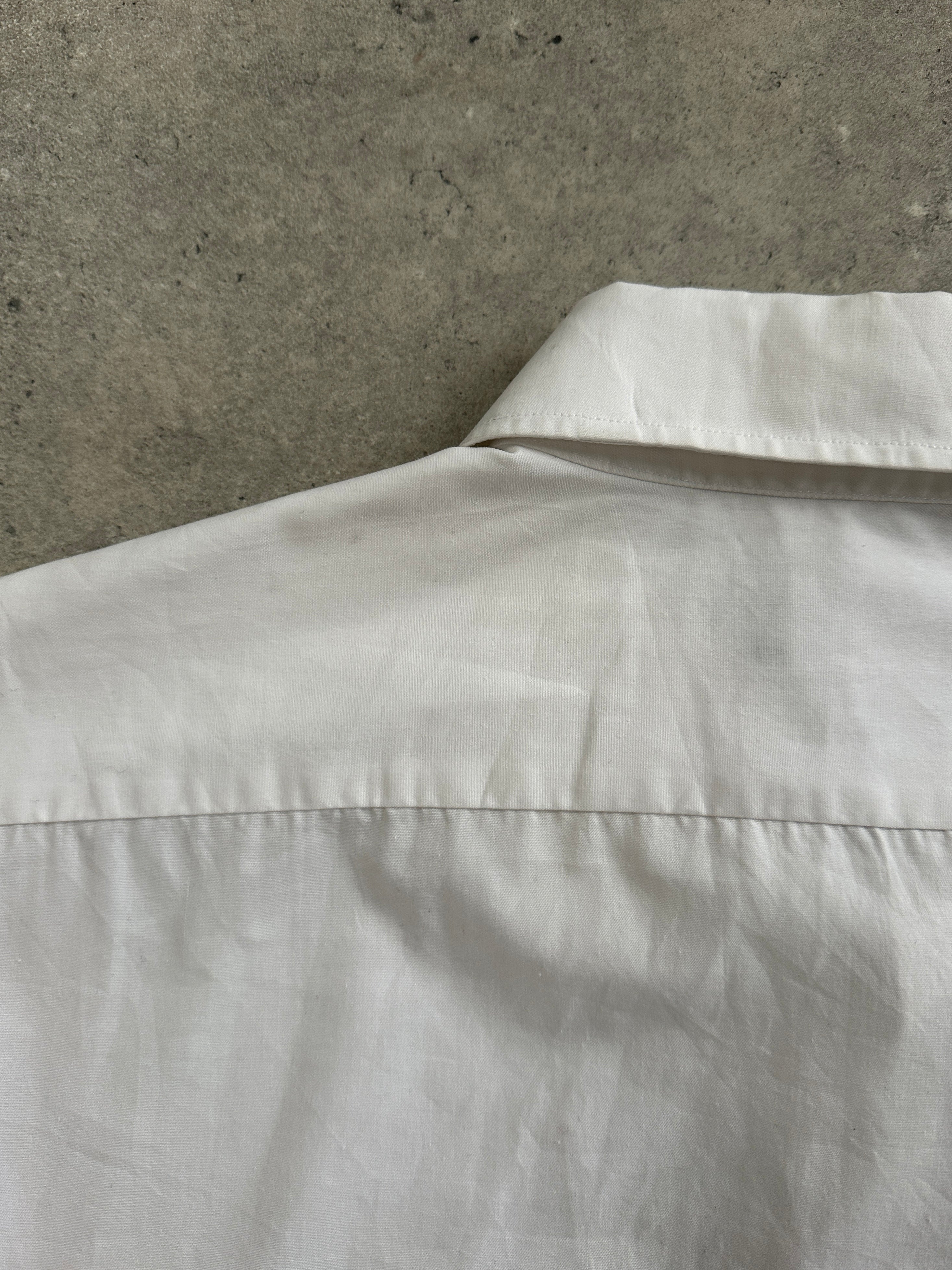 Christian Dior Monsieur 1990s cotton shirt in XL, showing classic collar, button-front design, and light fabric texture.