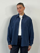 Vintage 1990s Pure Silk Shirt - L - SYLK