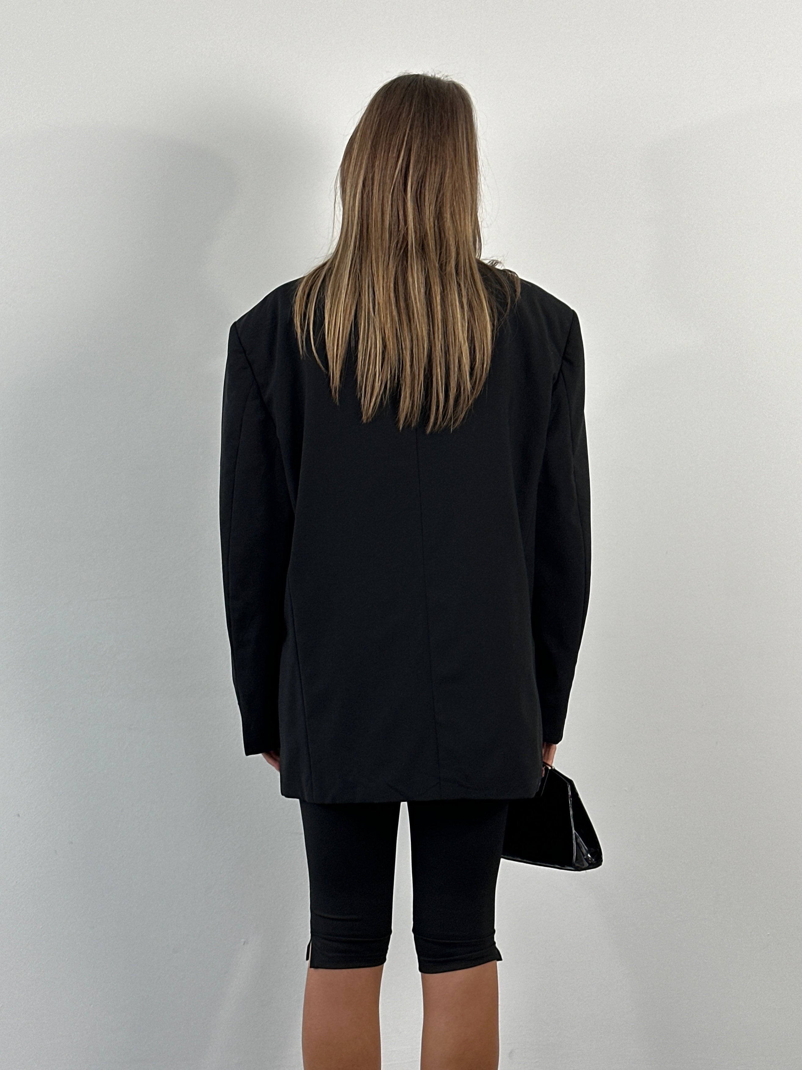 Christian Dior Le Connaisseur 1990s pure wool tuxedo blazer, 46R/XXL, featuring classic tailored fit and elegant design.