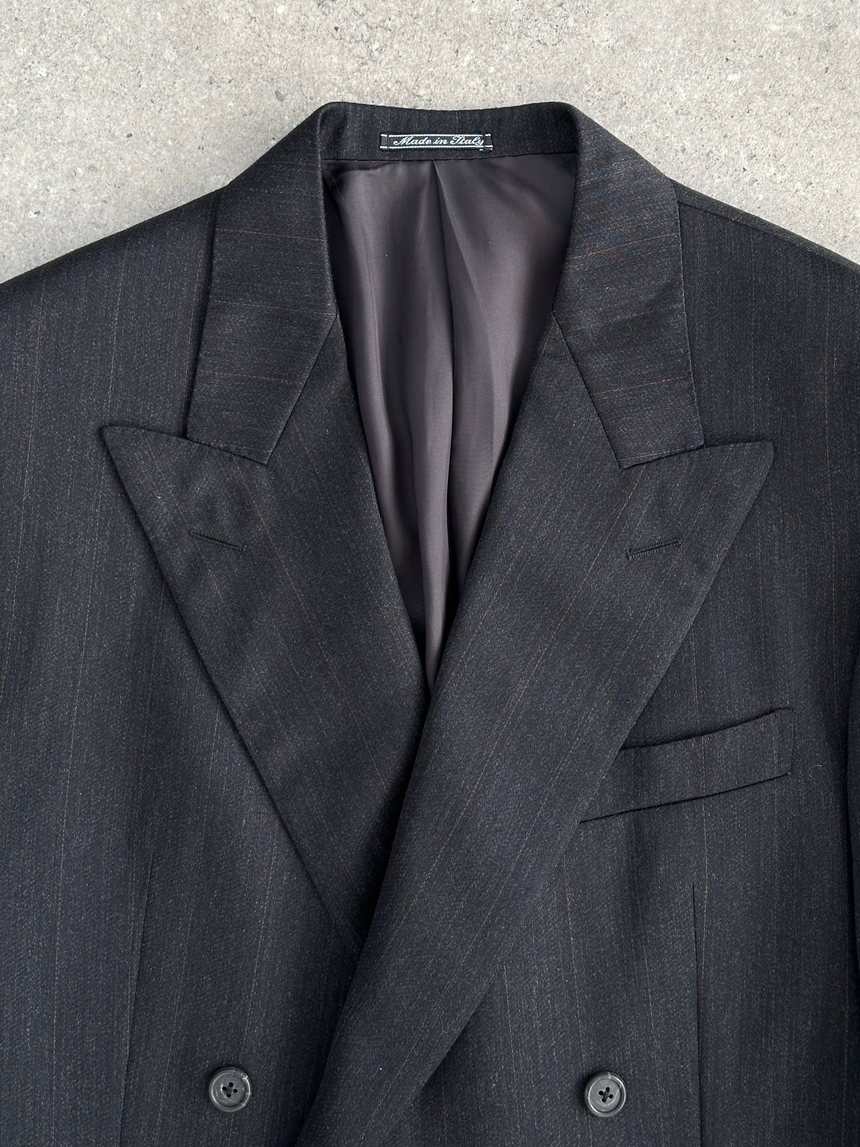 Ermenegildo Zegna Wool Double Breasted Blazer - M/L - SYLK