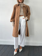 Burberry Wool Camel Hair Coat - L - SYLK