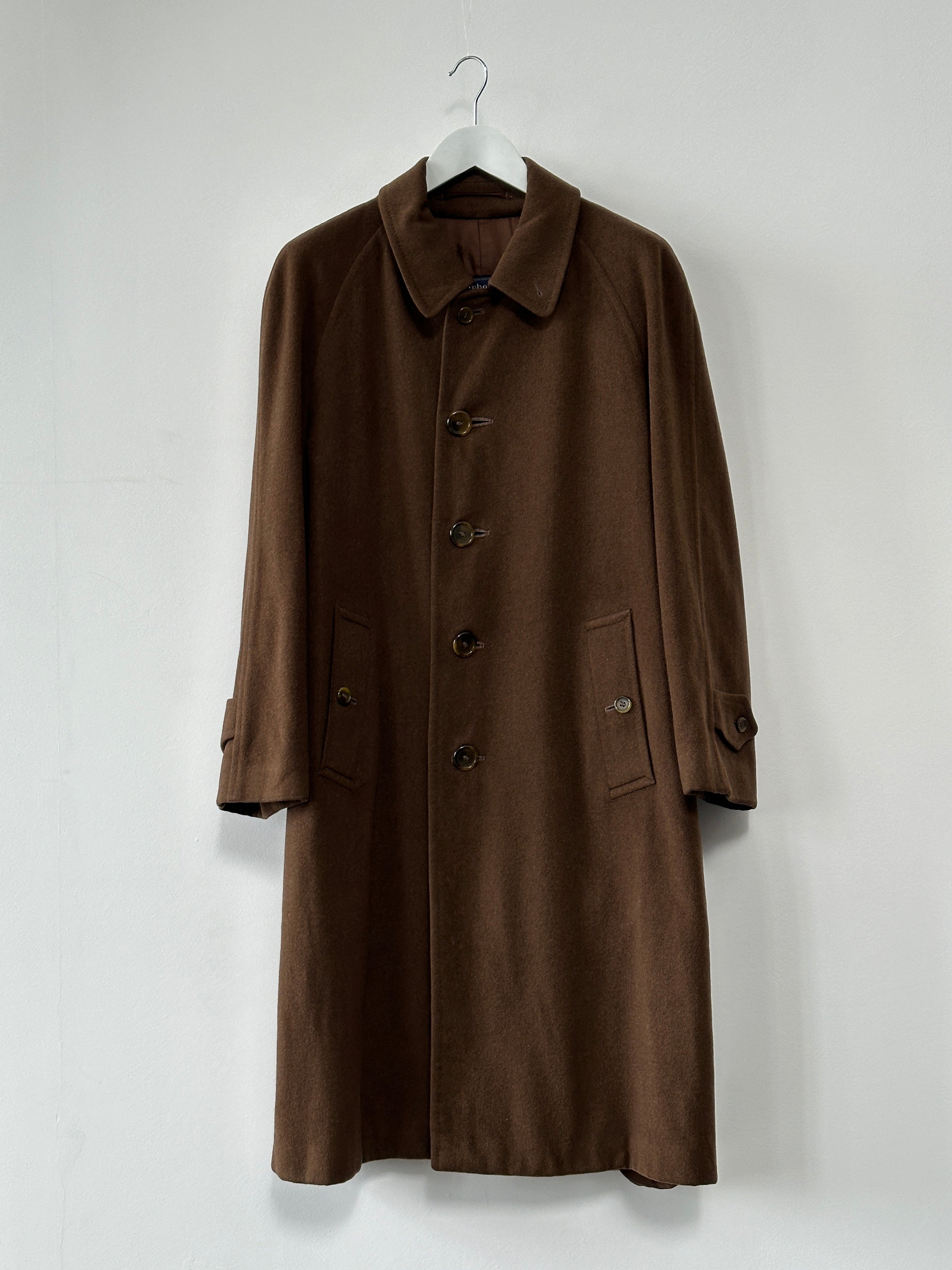 Burberry Pure Cashmere Single Breasted Coat - L/XL | SYLK