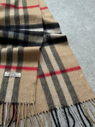 Burberry Pure Cashmere Nova Check Scarf - SYLK
