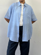 Burberry Linen Blend Lightweight Shirt - XL - SYLK