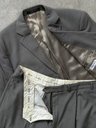 Balmain 1990s Wool Single Breasted Suit - 42R/W34 - SYLK