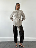 Yves Saint Laurent 1990s Pure Wool High Waisted Tailored Trousers - W28 - SYLK