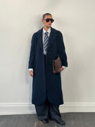 Christian Dior 1970s Pure Wool Single Breasted Coat - M - SYLK