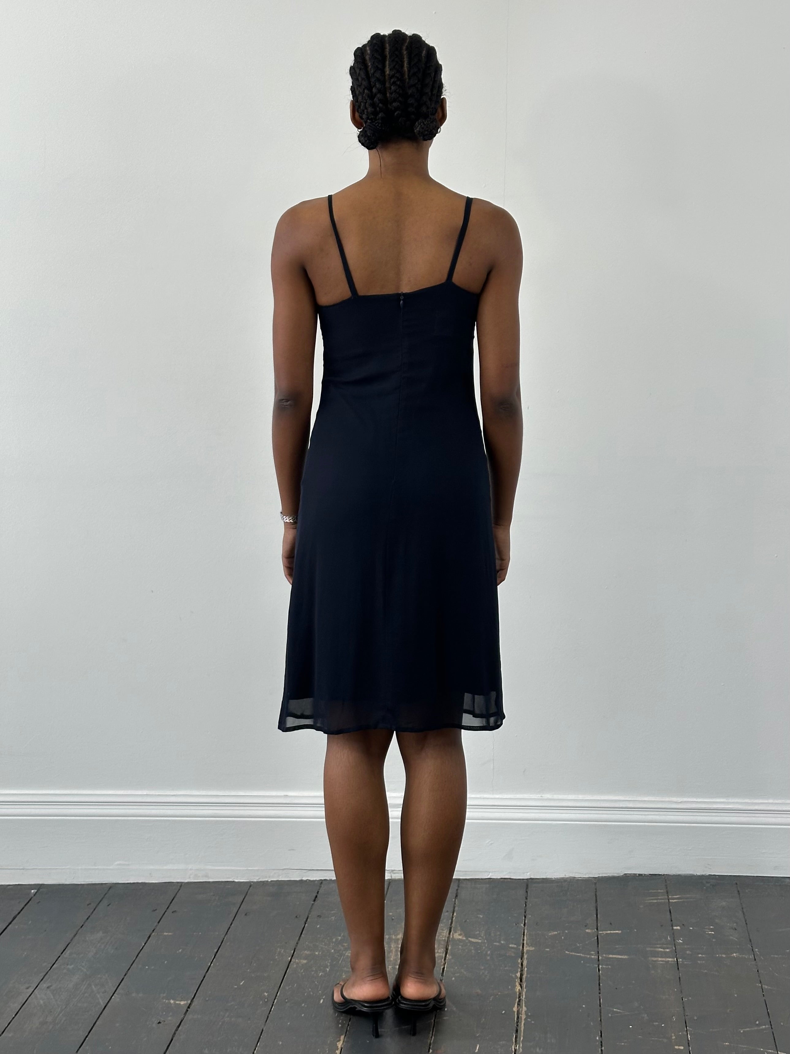 Gianni Versace Verus 1990s Sheer Slip Dress - S - SYLK