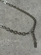 Vintage 1990s Metal Chain Belt - One size - SYLK