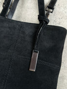 Gucci 2000s Suede Top Handle Crossbody Bag - SYLK