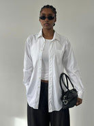 Burberry London 2000s Cotton Logo Shirt - M/L - SYLK