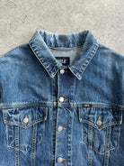 Vintage Pure Cotton Denim Jacket - M - SYLK