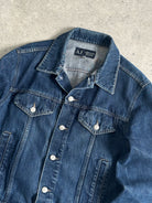 Armani Jeans Mid Wash Denim Jacket - S/M - SYLK