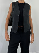 Yves Saint Laurent Wool Tailored Waistcoat - L/XL - SYLK