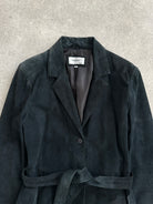 Vintage 1990s Suede Belted Jacket - S/M - SYLK